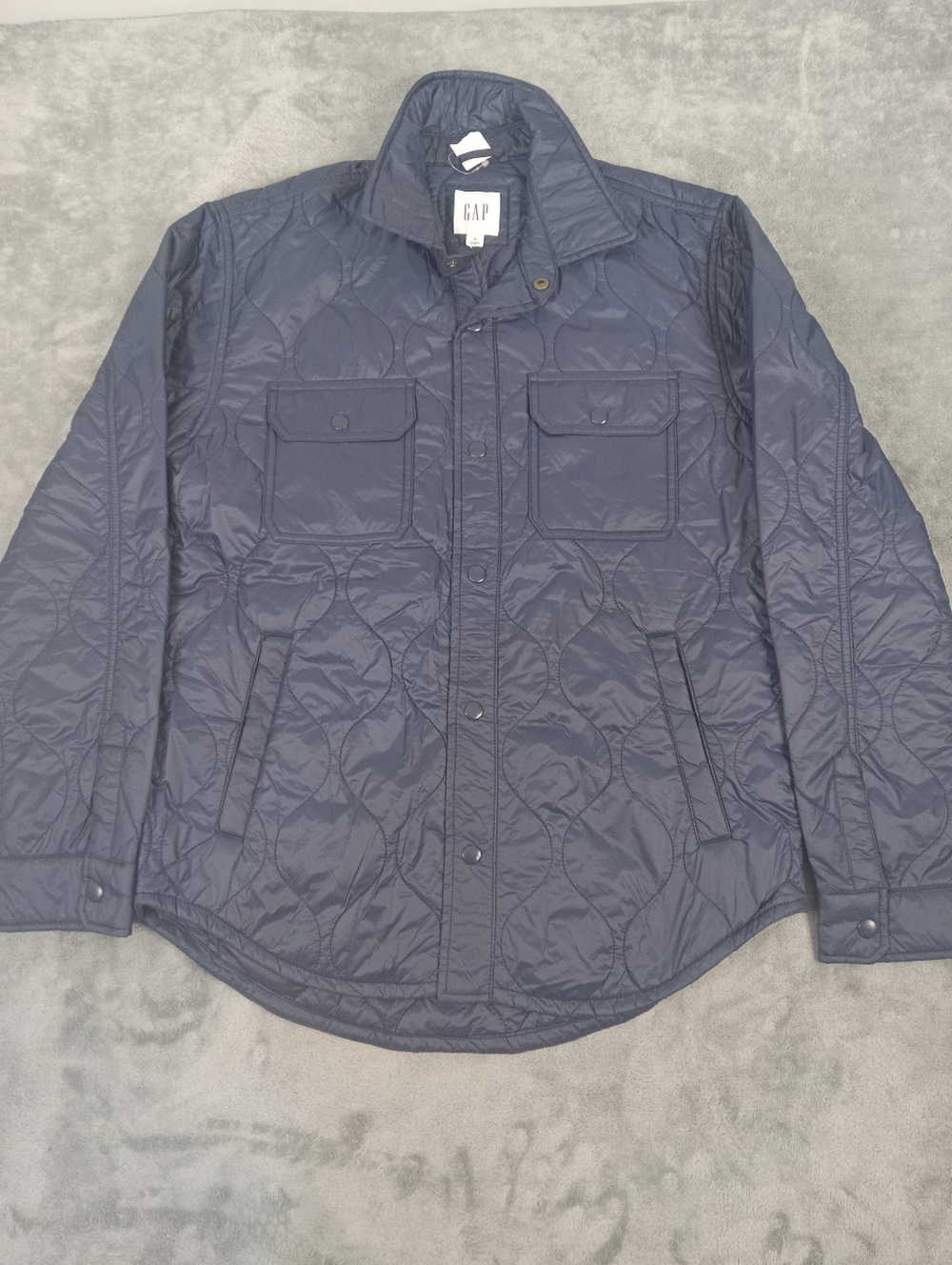 GAP Men's Quilted Navy Men’s Jacket Size Medium NWT